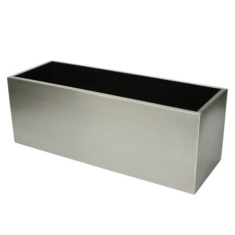 stainless steel planter box|rectangular indoor planter boxes.